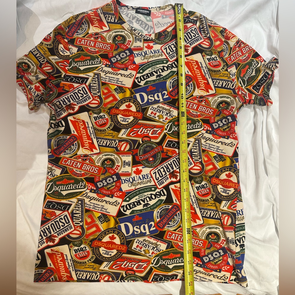 DSQUARED2 Multicolor Graphic Shirt